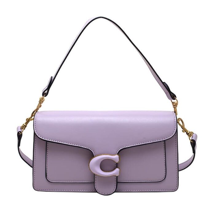 Classic solid colour crossbody bag - Image 6