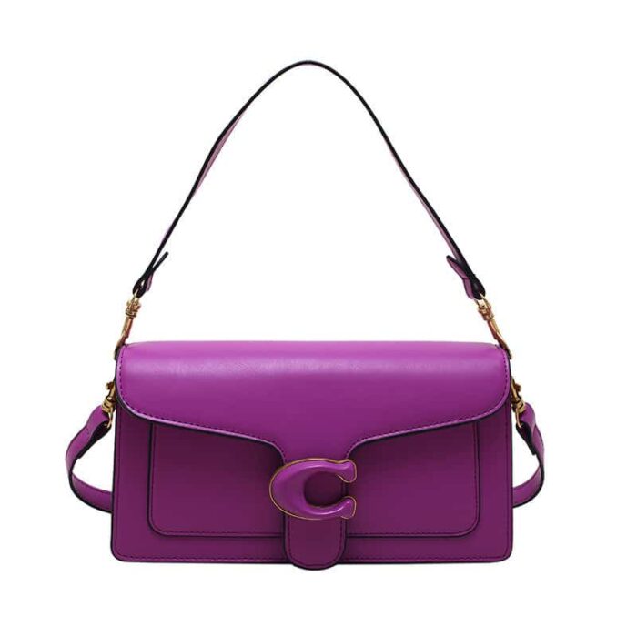 Classic solid colour crossbody bag - Image 3