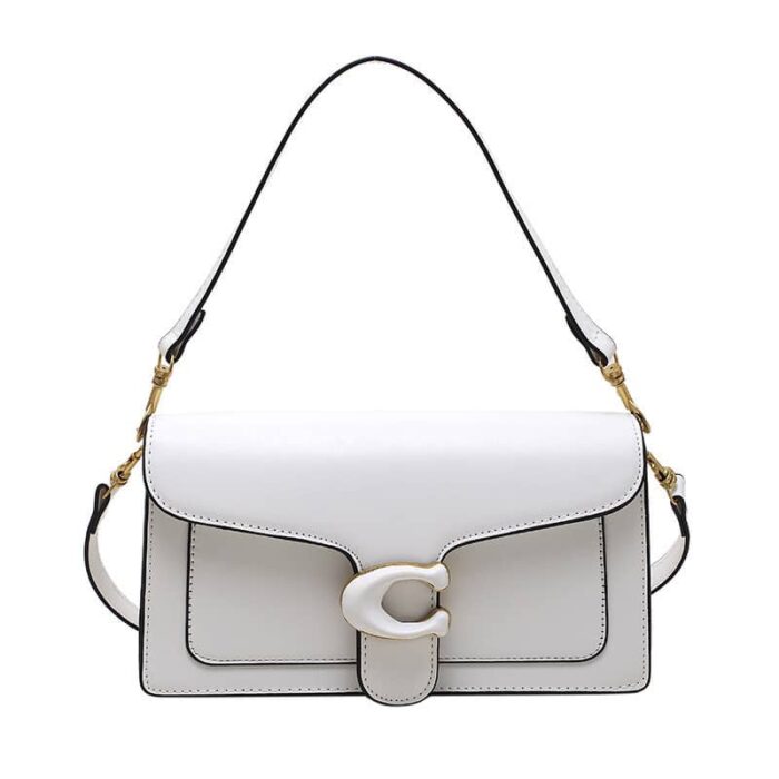 Classic solid colour crossbody bag - Image 1