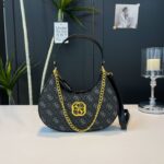 Elegant Gold Chain Multicolour Handbag