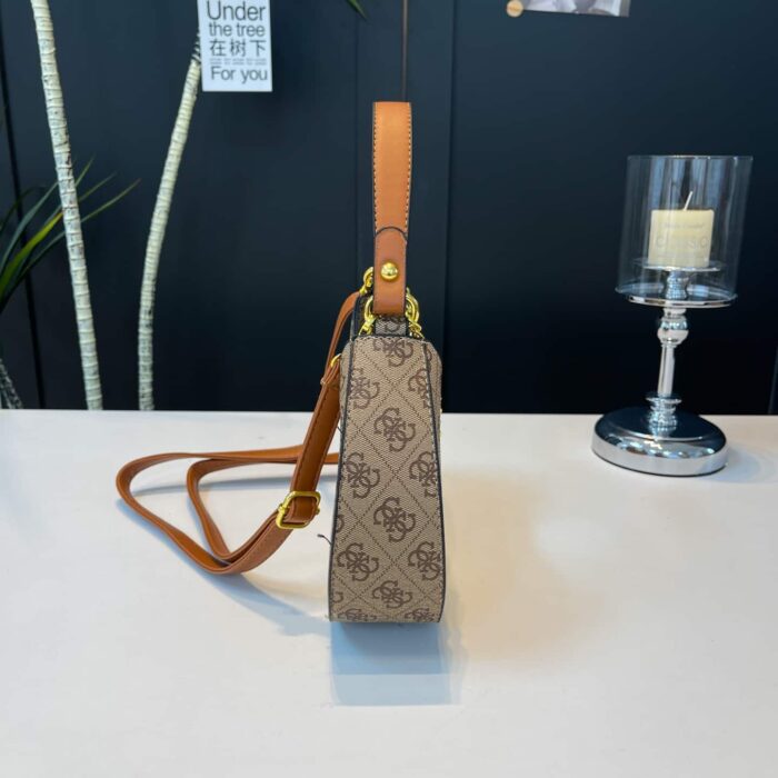 Elegant Gold Chain Multicolour Handbag - Image 4