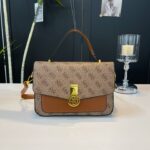 Elegant Multi-coloured Locking Ladies Handbag - Image 3
