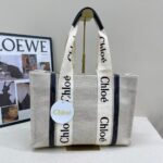 Multifunctional Multicolour Canvas Shopping Bag Shoulder Bag ---- Large - Image 3