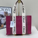 Multifunctional Multicolour Canvas Shopping Bag Shoulder Bag ---- Large - Image 4
