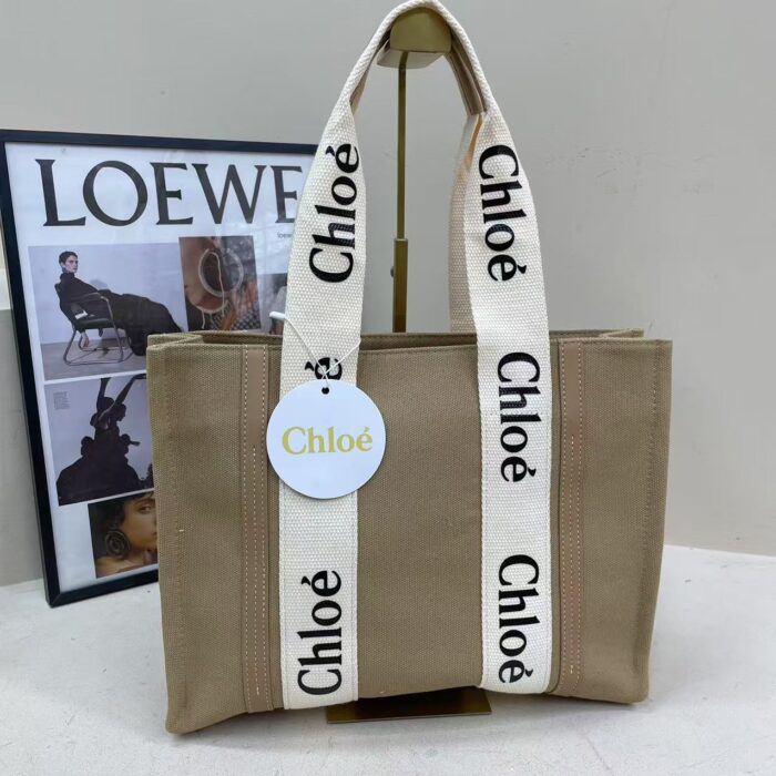 Multifunctional Multicolour Canvas Shopping Bag Shoulder Bag ---- Large - Image 5