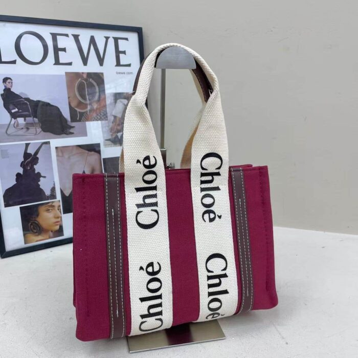 Multifunctional Multicolour Canvas Shopping Bag Shoulder Bag ---- Small - Image 2