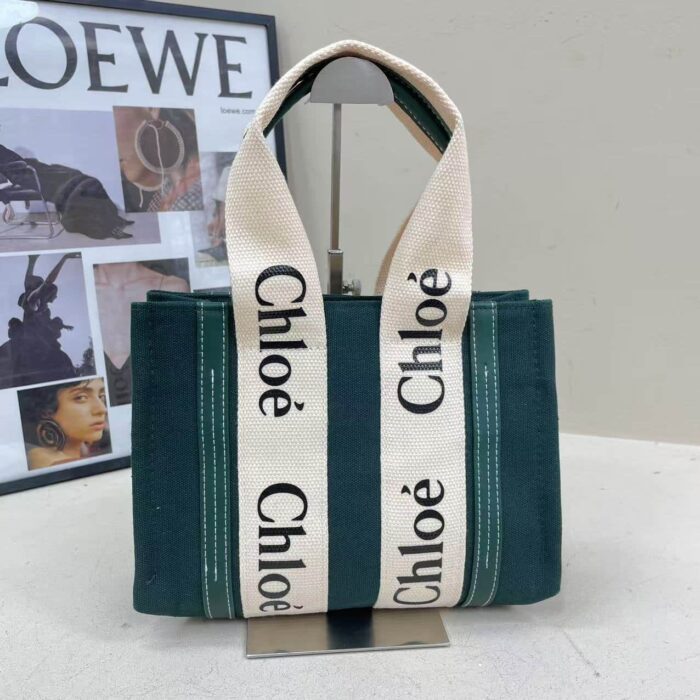Multifunctional Multicolour Canvas Shopping Bag Shoulder Bag ---- Small - Image 5