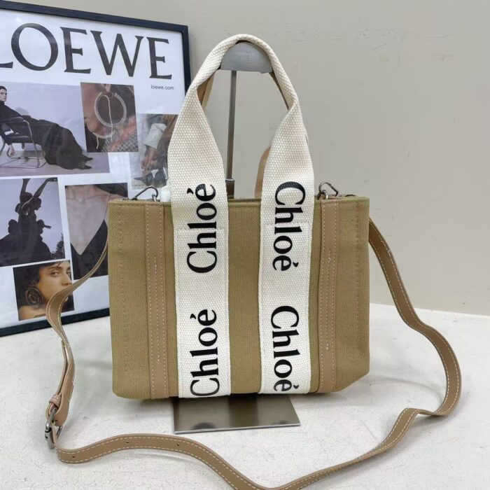 Multifunctional Multicolour Canvas Shopping Bag Shoulder Bag ---- Small - Image 7