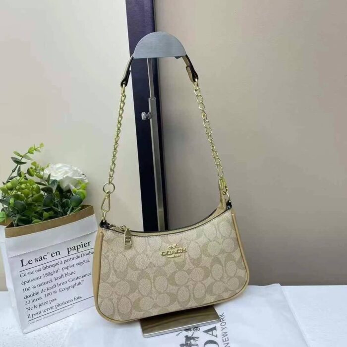 Vintage Jacquard Crossbody Bag - Image 4