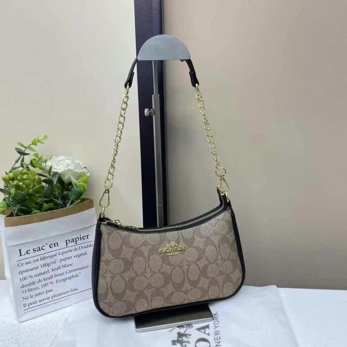 Vintage Jacquard Crossbody Bag - Image 6