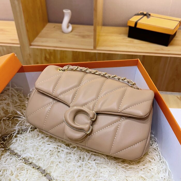 Light Luxury Lattice Chain Crossbody Bag - Image 4