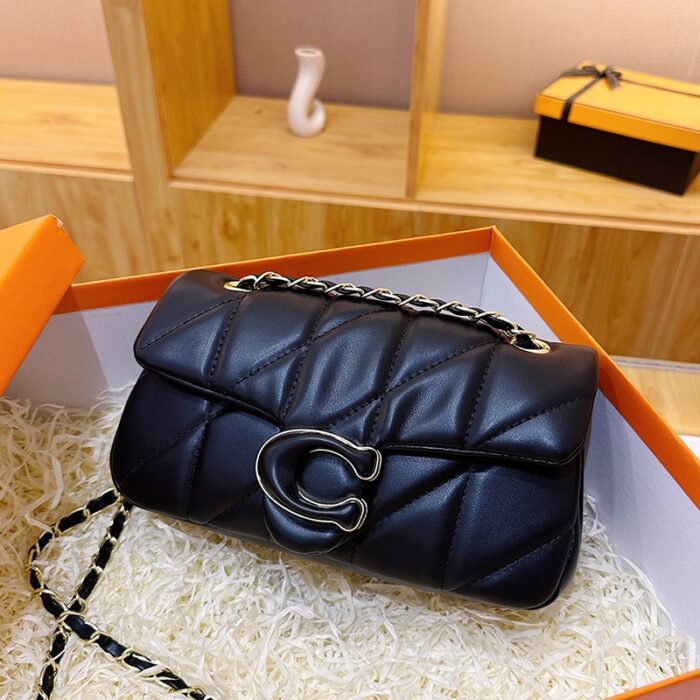 Light Luxury Lattice Chain Crossbody Bag - Image 2