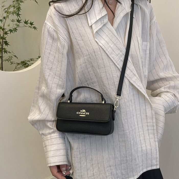 Stylish Premium Textured Crossbody Bag - Image 6