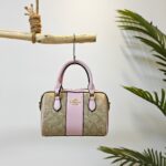 Premium Crossbody Peplum Bucket Bag - Image 10