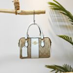 Premium Crossbody Peplum Bucket Bag - Image 7