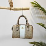 Premium Crossbody Peplum Bucket Bag - Image 5