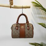 Premium Crossbody Peplum Bucket Bag - Image 4