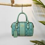 Premium Crossbody Peplum Bucket Bag - Image 2