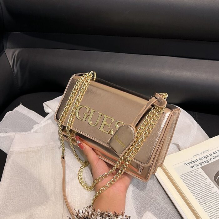 GUESS Fashion Metal Chain Crossbody Bag - Image 2