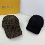 FENDI Classic Old Flower Baseball Cap