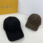 FENDI Classic Old Flower Baseball Cap - Image 2