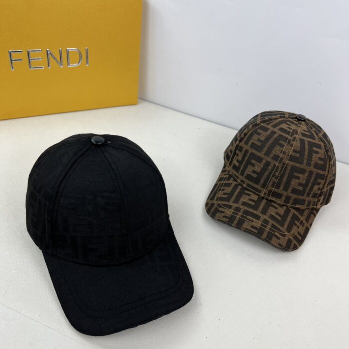 FENDI Classic Old Flower Baseball Cap - Image 2