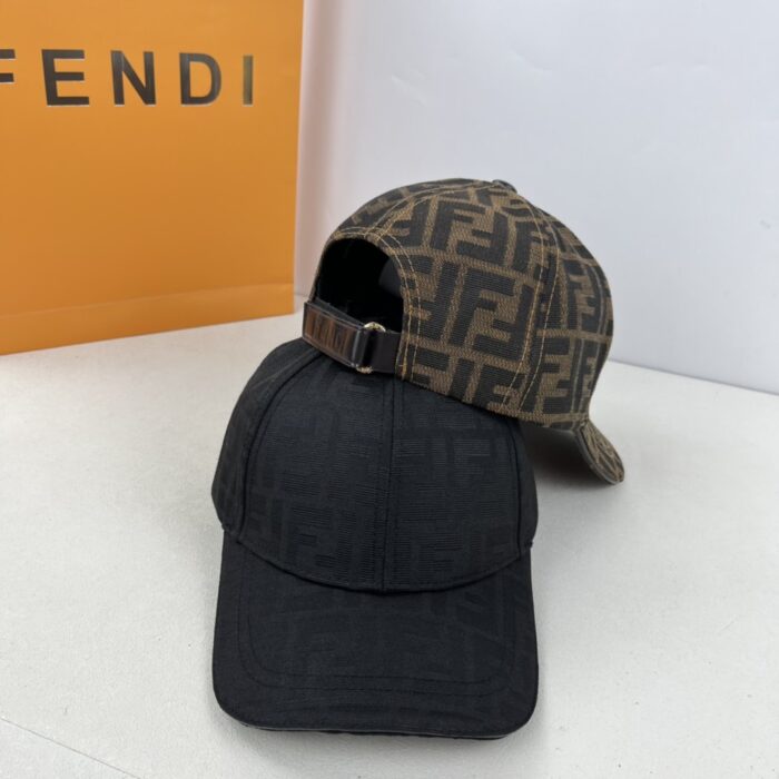 FENDI Classic Old Flower Baseball Cap - Image 3
