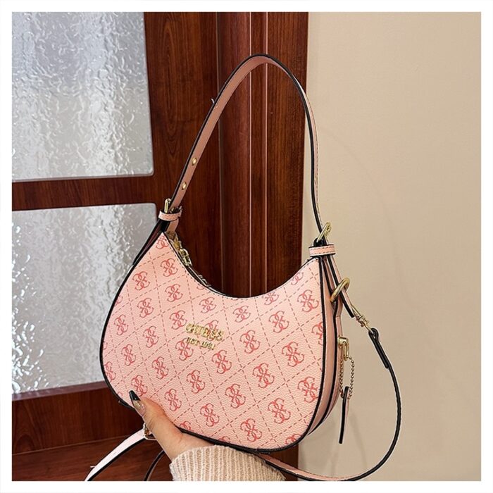 GUESS Multicolour Classic Pattern Shoulder Bag - Image 6