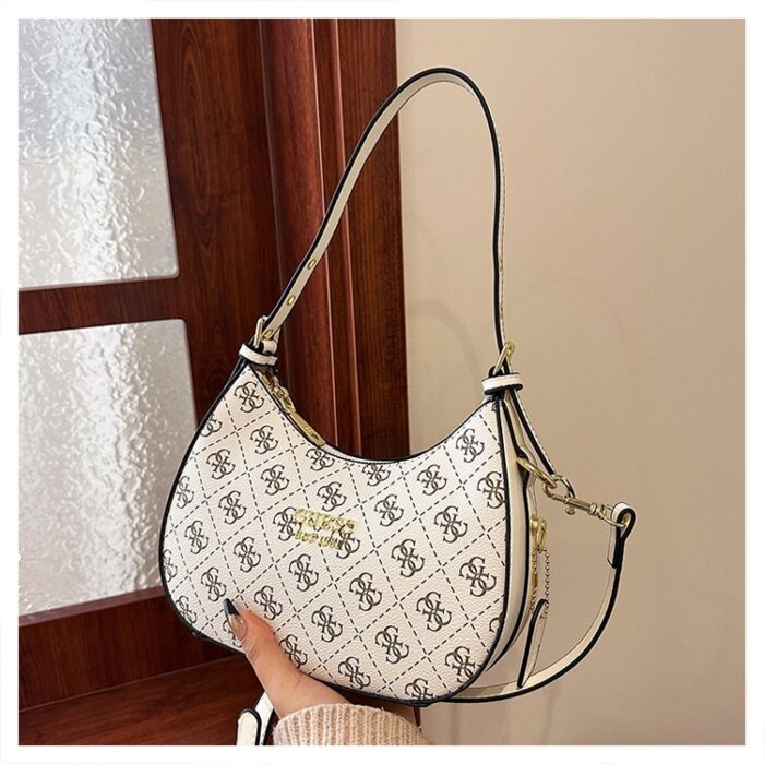 GUESS Multicolour Classic Pattern Shoulder Bag - Image 4