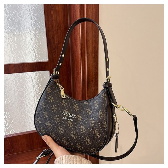 GUESS Multicolour Classic Pattern Shoulder Bag - Image 3