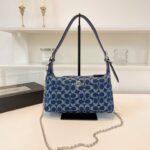Coach Denim Fashion Chain Shoulder Bag - Image 2