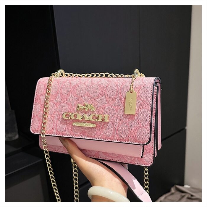 Coach Classic Ladies Fashion Chain Bag - Image 5