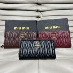 Miu Miu Classic Quilted Leather Coin Purse