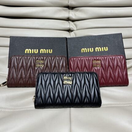 Miu Miu Classic Quilted Leather Coin Purse