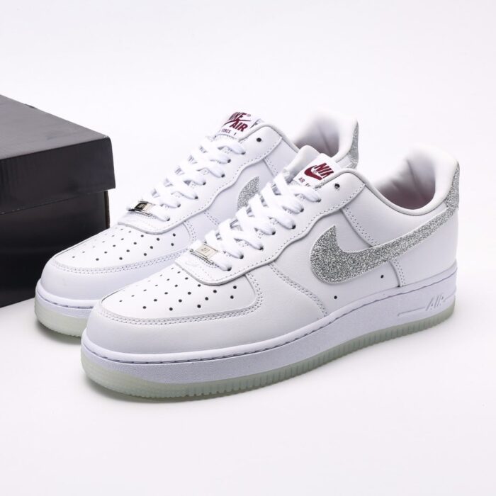 Nike Air Force 1'07 Low Top Hundred Casual Sports Board Shoes - Image 1