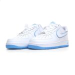 Nike Air Force 1 '07 Low White and Blue Low Top Trainers