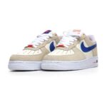 Nike Air Force 1 Red and Blue Low-Top Boardshorts