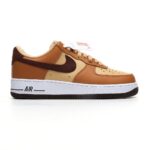 Nike Air Force 1'07 Low Brown Low Top Casual Board Shoes - Image 3