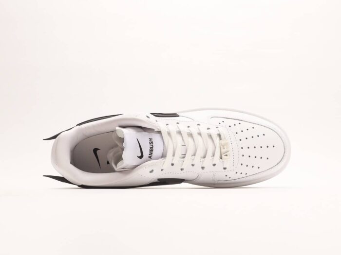 AMBUSH x  Air Force 1 Low Black and White Casual Sports Sneakers - Image 4