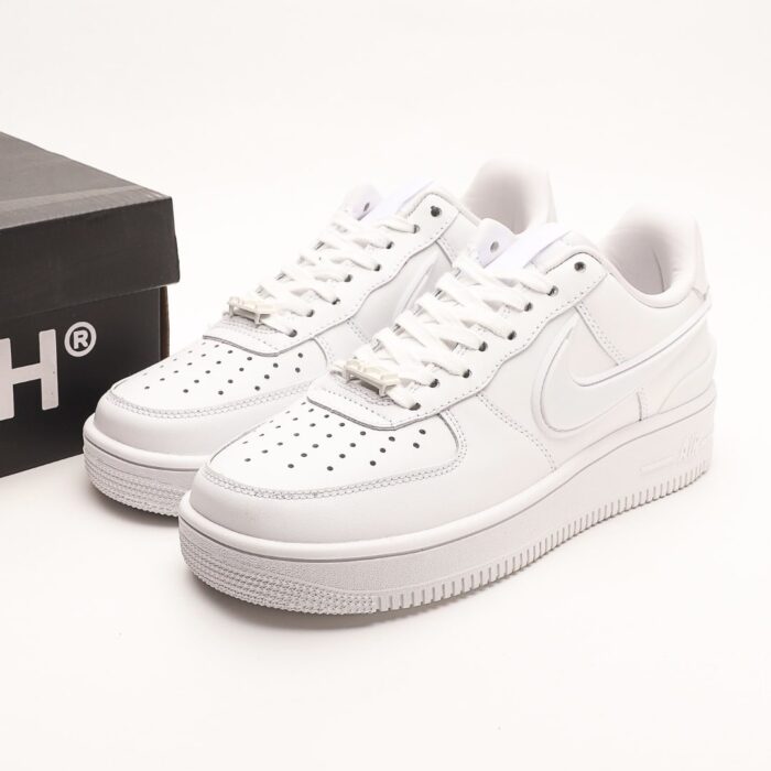 AMBUSH x  Air Force 1 Low All-White Casual Sports Sneakers - Image 1