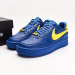 Ambush x Nk Air Force 1'07 Low Blue Casual Skate Shoes