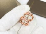 Bulgari New Full Diamond Snake Earrings - Image 4