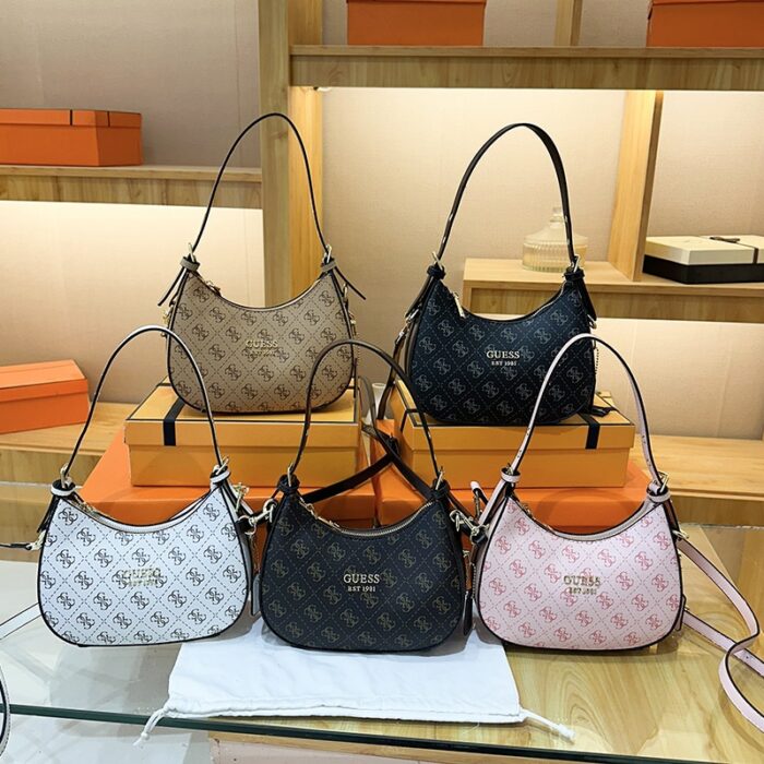 GUESS Multicolour Classic Pattern Shoulder Bag - Image 1