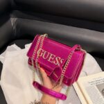 GUESS Fashion Metal Chain Crossbody Bag - Image 7