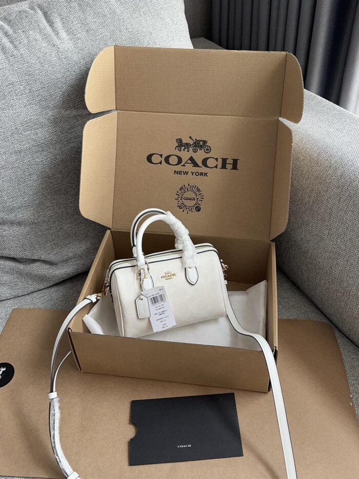 Coach 24Ss Mini Boston Pillow Bag Classic Small Size With Large Capacity - Image 2