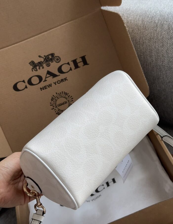 Coach 24Ss Mini Boston Pillow Bag Classic Small Size With Large Capacity - Image 5