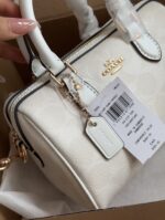Coach 24Ss Mini Boston Pillow Bag Classic Small Size With Large Capacity - Image 8