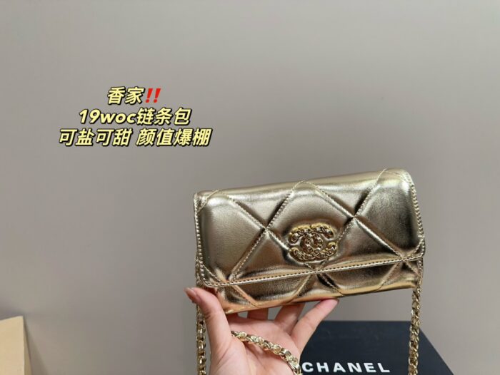 Chanel 19Woc Chain Bag - Versatile Classic, Elegant And Cute - Image 2