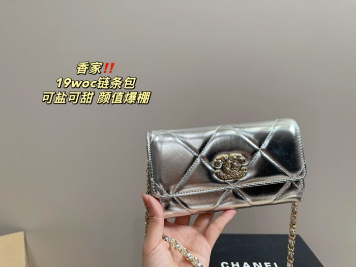 Chanel 19Woc Chain Bag - Versatile Classic, Elegant And Cute - Image 3