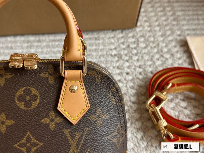 Louis Vuitton Nano Alma Handbag and Crossbody Bag - Image 4